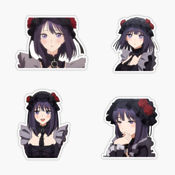 Marin as Shizuku from Sono Bisque Doll wa Koi wo Suru Pack Fanart Sticker  for Sale by aeeenry