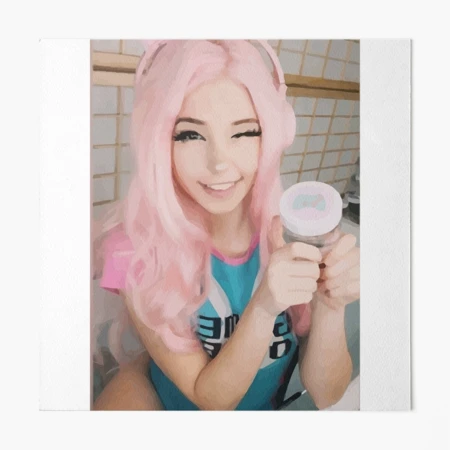 ARRESTED BELLE DELPHINE DESIGN - Makes An Ideal Gift! Art Board Print for  Sale by Woolofsky