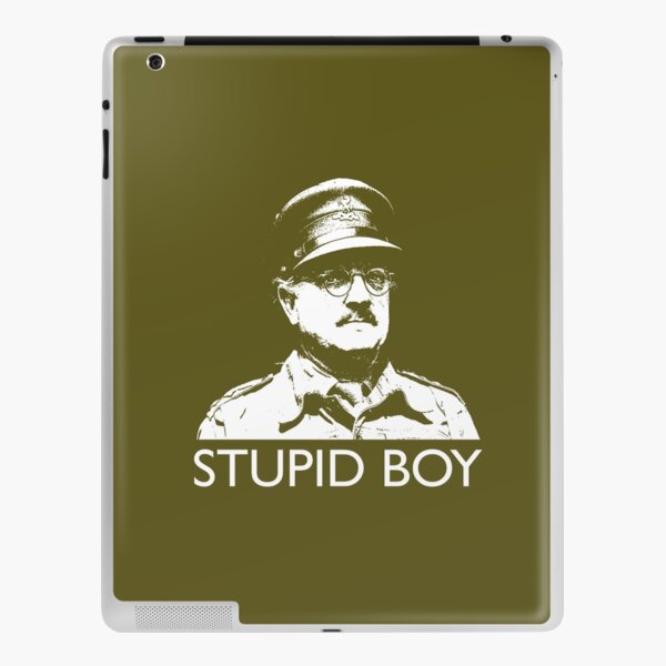 Stupid Boy Captain Mainwaring iPad Skin