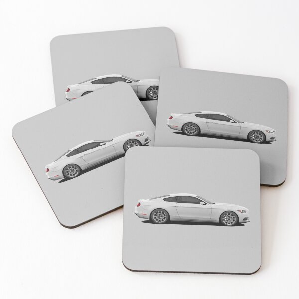 Item preview, Side view of White American Muscle Car S550 designed and sold by ApexFibers.