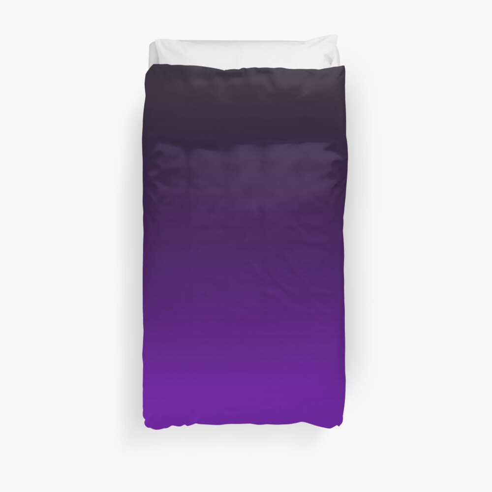 Ombre Purple Duvet Cover