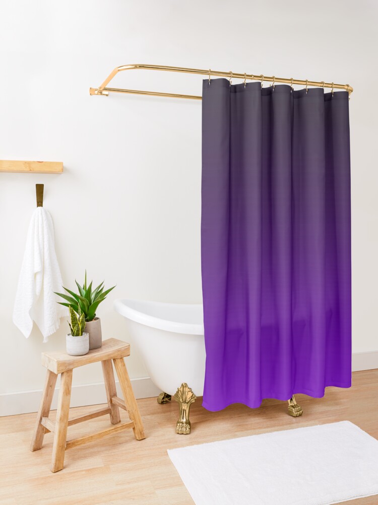"Ombre Purple" Shower Curtain by jumpercat Redbubble