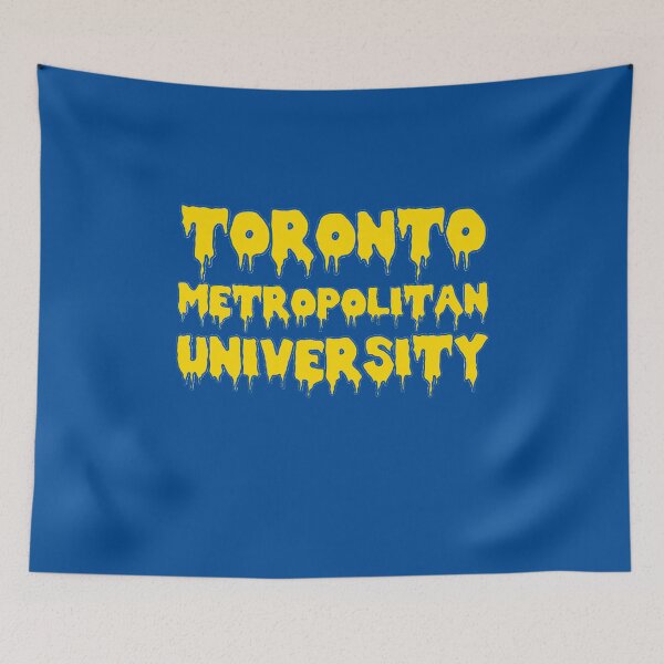 Item preview, Slime toronto metropolitan university Lettering Yellow and Blue designed and sold by jessicaleah15.