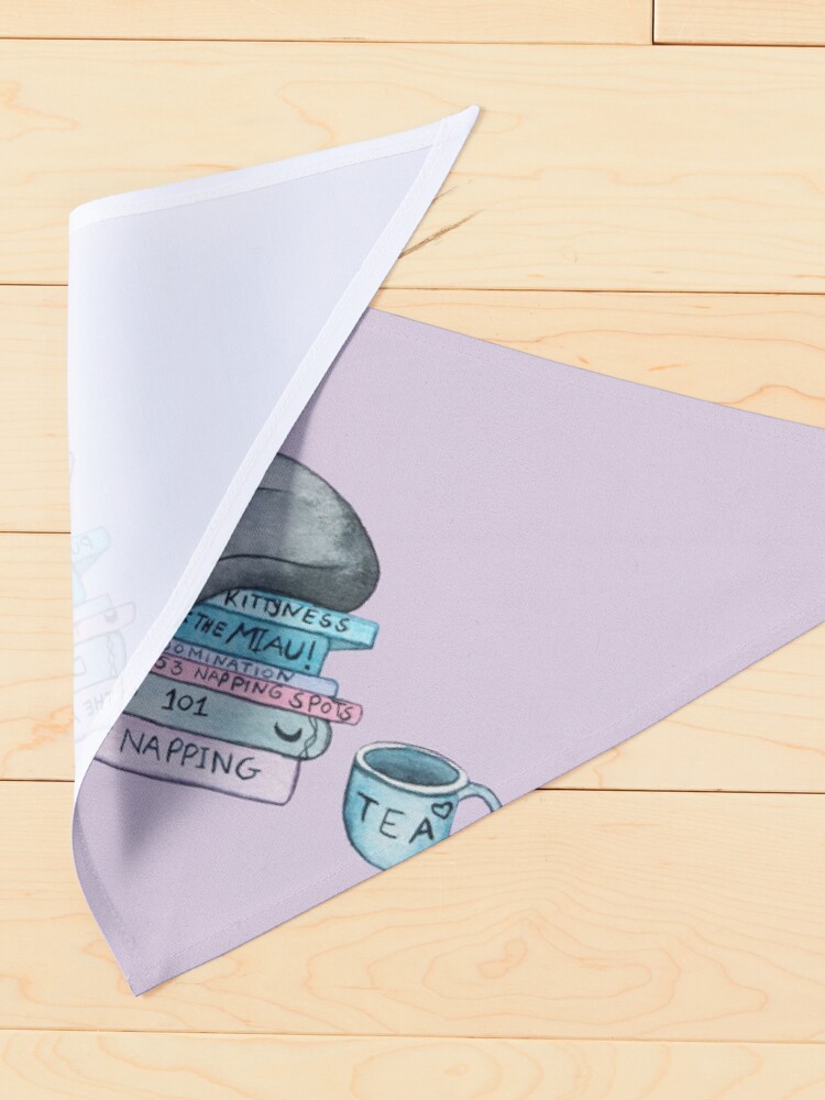 Alternate view of The Art of the Miau Pet Bandana