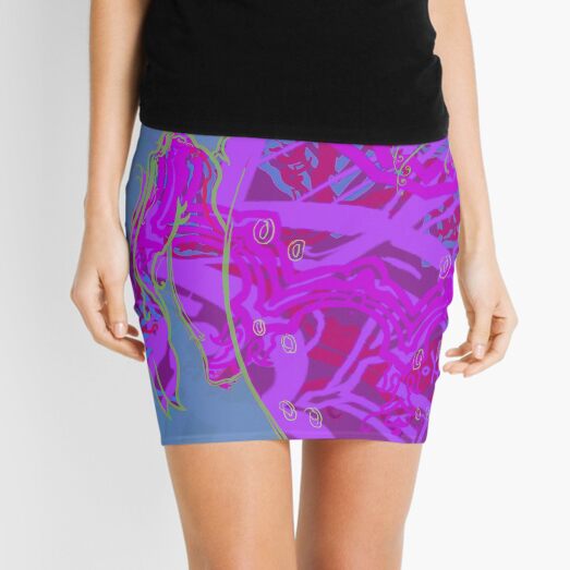 Mikonodon Nightflage Mini Skirt