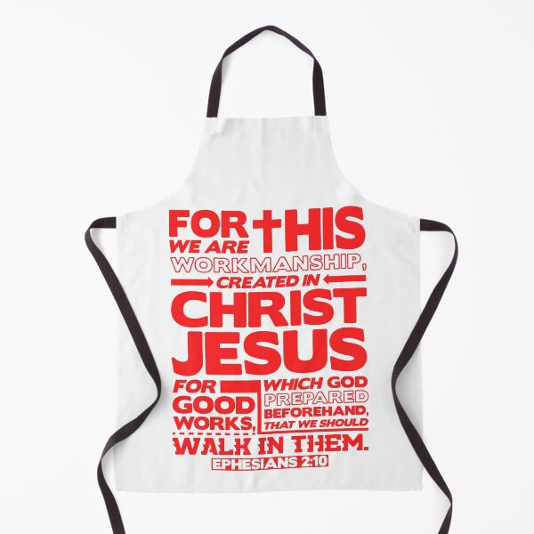 Item preview, Ephesians 2:10 Created in Christ Jesus designed and sold by plushism.