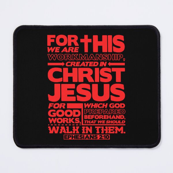 Item preview, Ephesians 2:10 Created in Christ Jesus designed and sold by plushism.