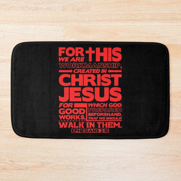 Item preview, Ephesians 2:10 Created in Christ Jesus designed and sold by plushism.