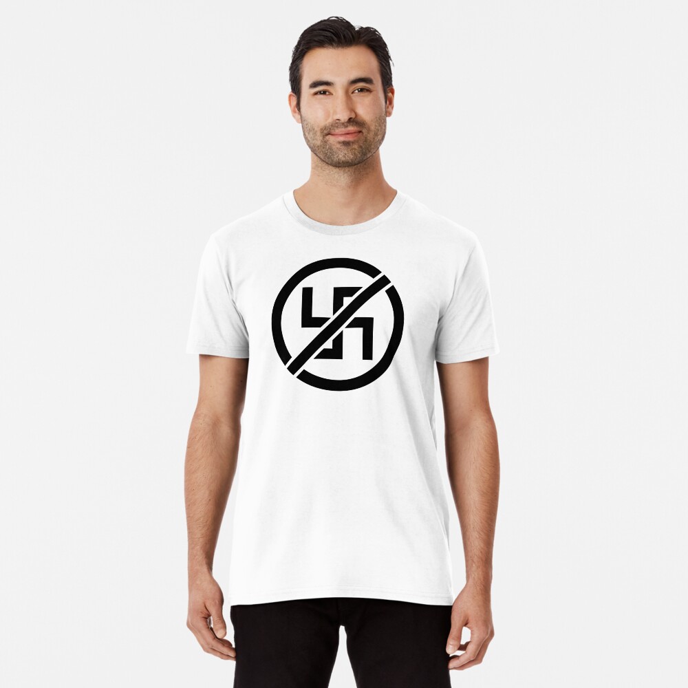 Anti Nazi Hakenkreuz T Shirt Von Themielkman Redbubble