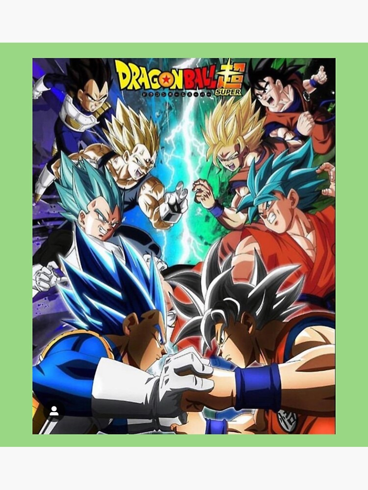 Dragon Ball Super: The Broly Movie Poster | Goku Vegeta Gogeta | NEW | USA