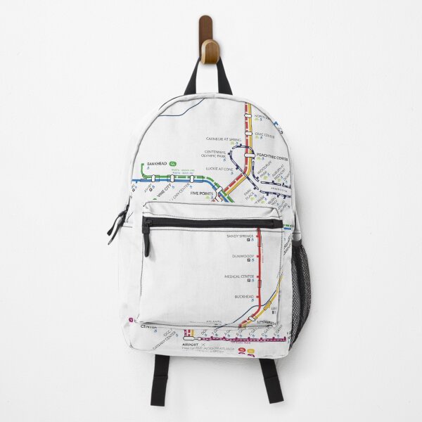 Item preview, Atlanta - All Passenger Rail (min. 8" width recommended) designed and sold by AugustRMaps.