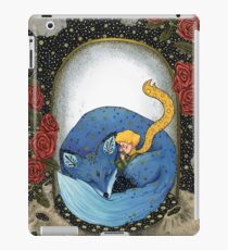 Vinilo o funda para iPad El Principito - Versión azul