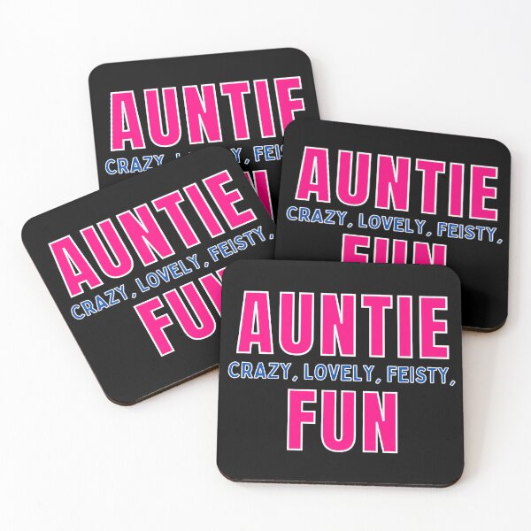 Item preview, Auntie Crazy Lovely Feisty Fun Aunt designed and sold by MojaveTradePost.