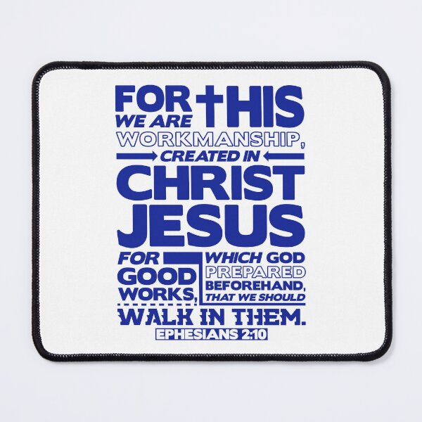Item preview, Ephesians 2:10 Created in Christ Jesus designed and sold by plushism.