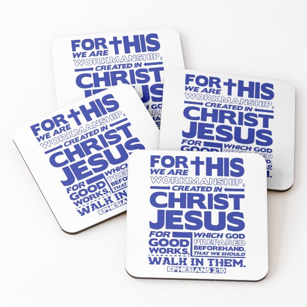 Item preview, Ephesians 2:10 Created in Christ Jesus designed and sold by plushism.