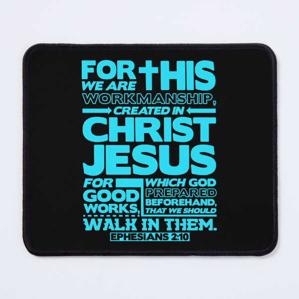 Item preview, Ephesians 2:10 Created in Christ Jesus designed and sold by plushism.