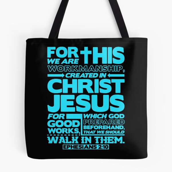 Item preview, Ephesians 2:10 Created in Christ Jesus designed and sold by plushism.