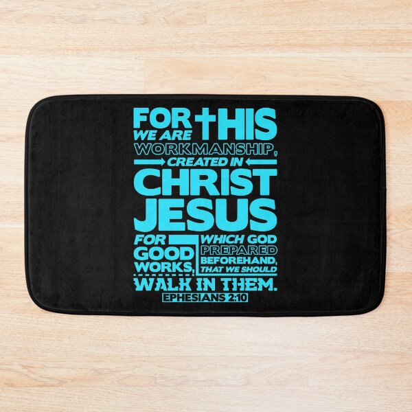 Item preview, Ephesians 2:10 Created in Christ Jesus designed and sold by plushism.