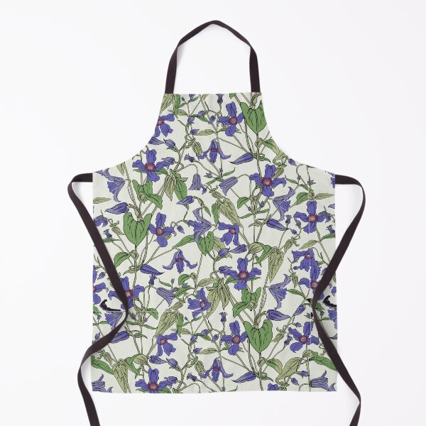 Item preview, Tessellating Clematis pattern designed and sold by Lyndsey Hale.