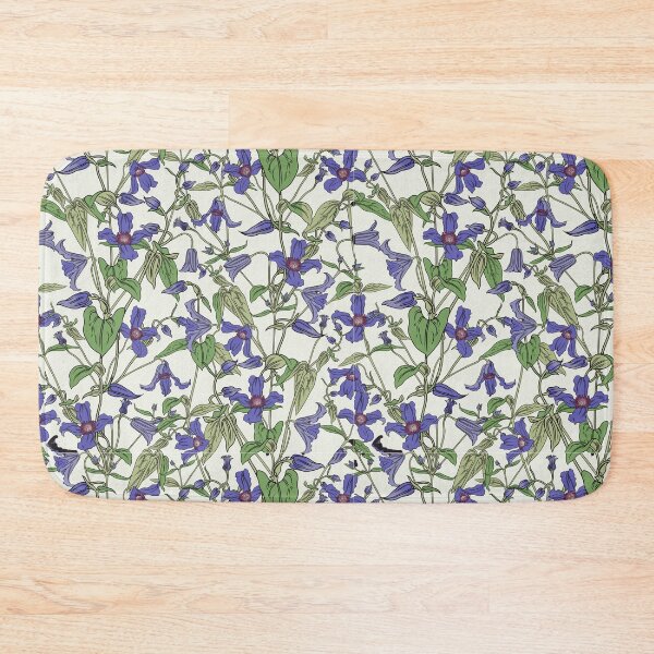 Item preview, Tessellating Clematis pattern designed and sold by Lyndsey Hale.