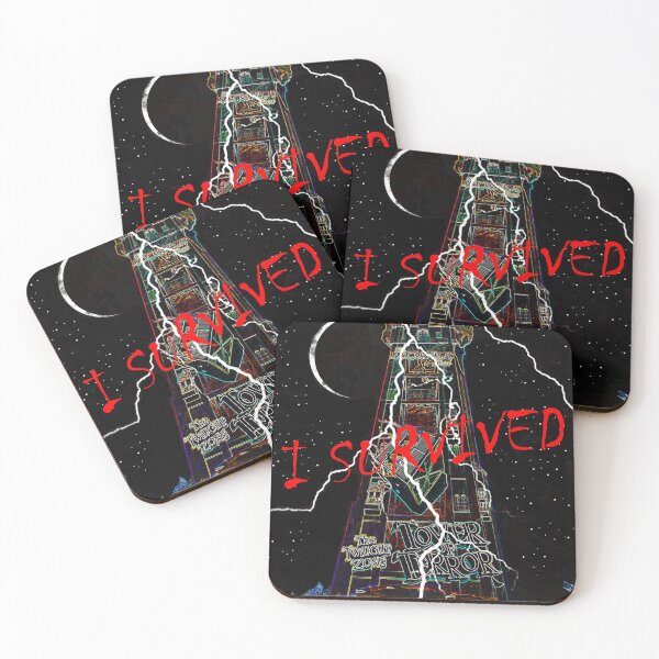 Item preview, I survived Tower of Terror t shirt design A designed and sold by David Lee Thompson.