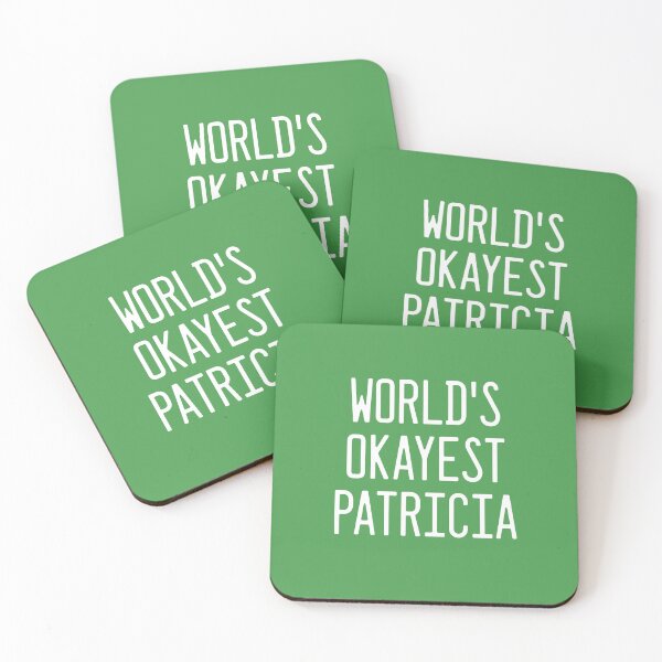 Item preview, World's Okayest Patricia designed and sold by TimespunThreads.