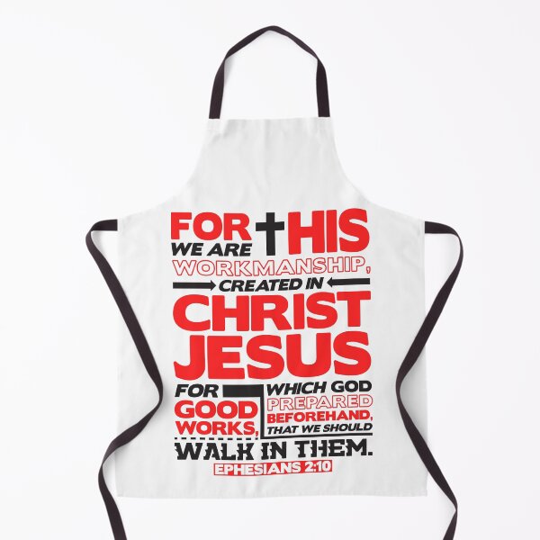 Item preview, Ephesians 2:10 Created in Christ Jesus designed and sold by plushism.