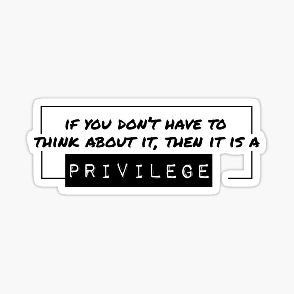 Vista previa del artículo con la obra «Es un privilegio», diseñado y vendido por paperplumeria.