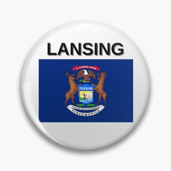 Item preview, Lansing, Capital of the State of Michigan. USA designed and sold by ONELOVEDESIGNS0.