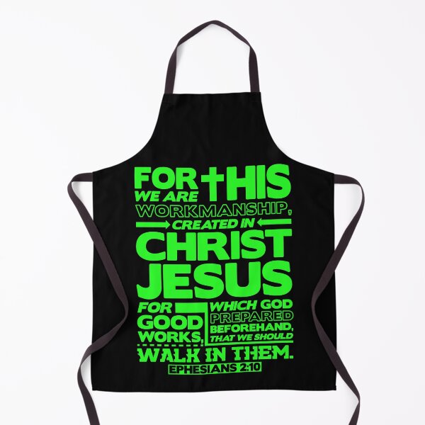 Item preview, Ephesians 2:10 Created in Christ Jesus designed and sold by plushism.