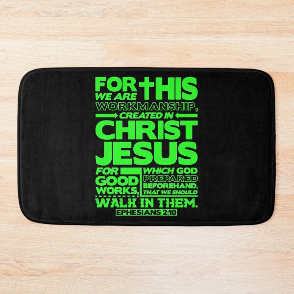 Item preview, Ephesians 2:10 Created in Christ Jesus designed and sold by plushism.