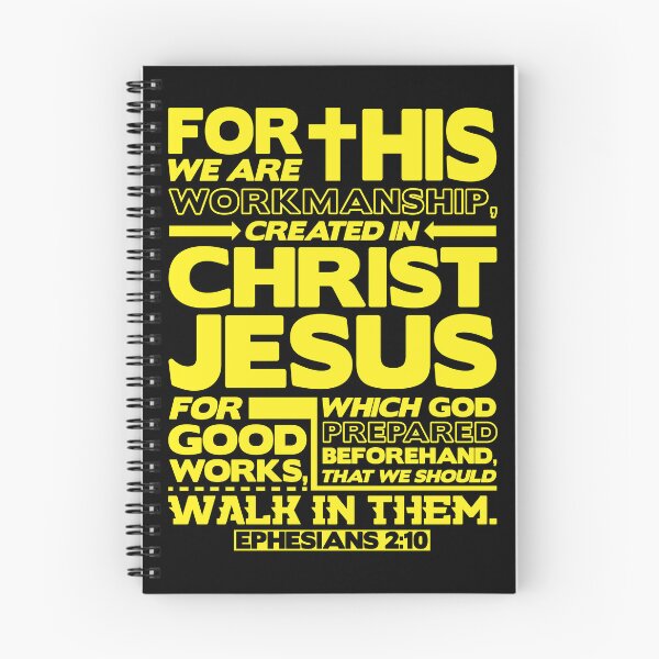 Item preview, Ephesians 2:10 Created in Christ Jesus designed and sold by plushism.