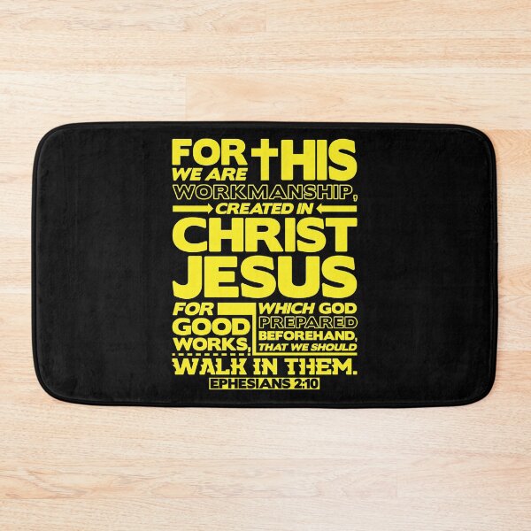 Item preview, Ephesians 2:10 Created in Christ Jesus designed and sold by plushism.