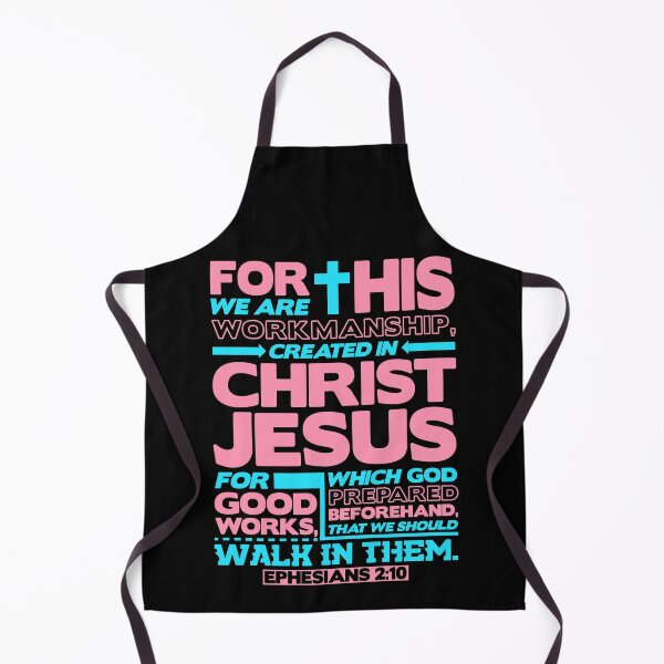 Item preview, Ephesians 2:10 Created in Christ Jesus designed and sold by plushism.