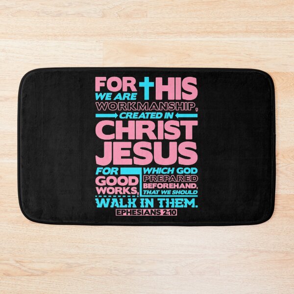 Item preview, Ephesians 2:10 Created in Christ Jesus designed and sold by plushism.