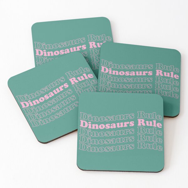 Item preview, Dinosaurs Rule designed and sold by Parkwood-Goods.