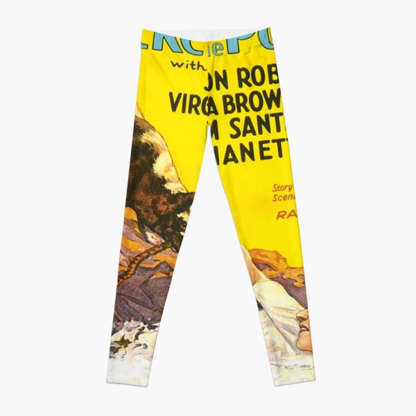 Vintage poster - Rin-Tin-Tin Leggings