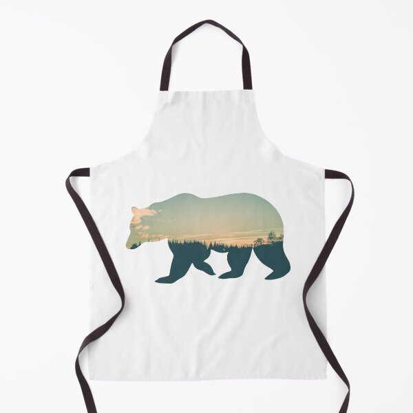 Item preview, Colorful Forest Trees Under Calm Sky Bear | Cute Bear designed and sold by BopleDesigns.
