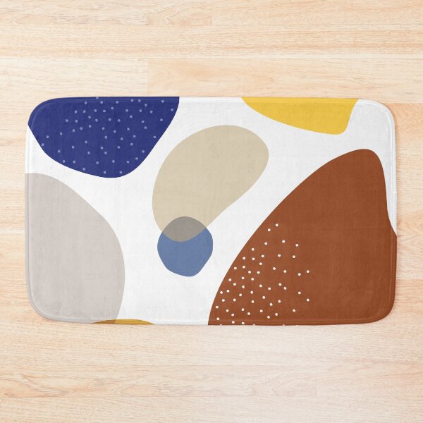 Item preview, Colorful modern abstract shapes pattern design designed and sold by GraphicDream.