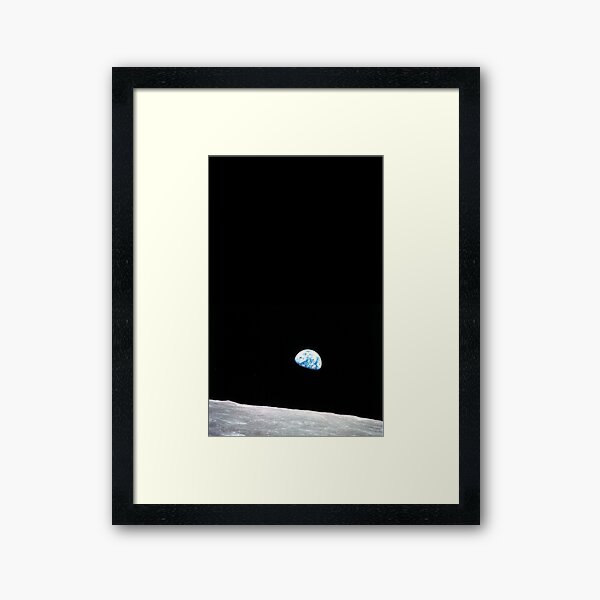 Earth Rise Framed Art Print