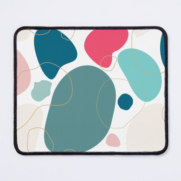 Item preview, Colorful modern abstract shapes pattern design designed and sold by GraphicDream.