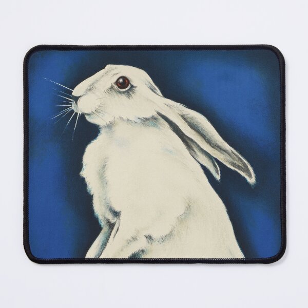 Item preview, St. Moritz SWITZERLAND Snow Bunny Rabbit Vintage Travel Poster 1930 by Alex Walter Diggelmann   designed and sold by retroposters.