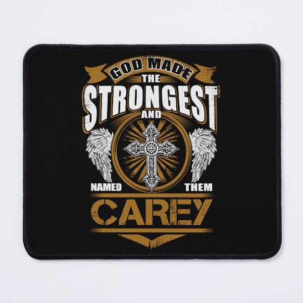 Item preview, Carey Name T Shirt - God Found Strongest And Named Them Carey Gift Item Tee designed and sold by aaronmaxi6.