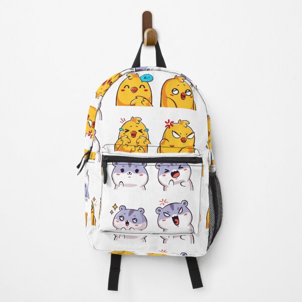 Item preview, cute chicken and cat design designed and sold by Mamichiki.