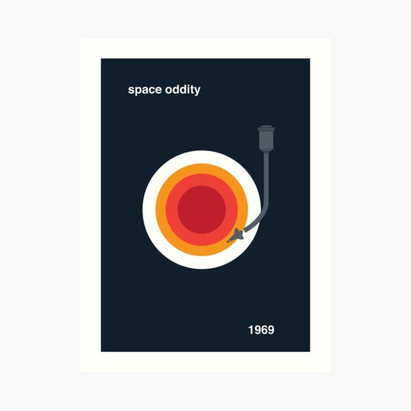 Space Oddity Art Prints Redbubble
