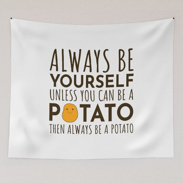 Item preview, Potato Lover Vegan Farmer Vegetarian Funny designed and sold by TastefulTees.