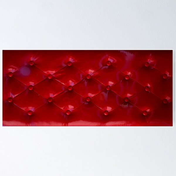 Item preview, Red Leather Upholstery designed and sold by tony4urban.