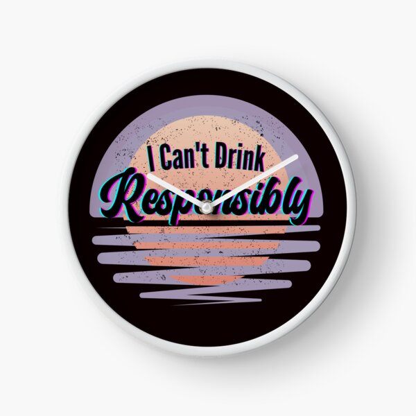 Item preview, Funny Sobriety "I Can't Drink Responsibly", Addiction Recovery Apparel, Sobriety Gifts ,12 Steps, Alcoholics Anonymous, Narcotics Anonymous, AA Gifts, NA Gifts designed and sold by SoberJen.
