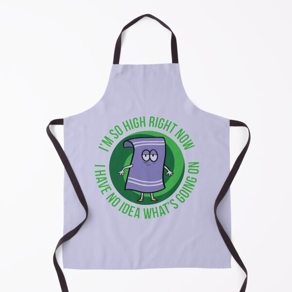 Item preview, I Love Towelie green designed and sold by BadgerDrew.