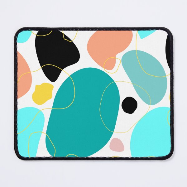 Item preview, Colorful modern abstract shapes pattern design designed and sold by GraphicDream.